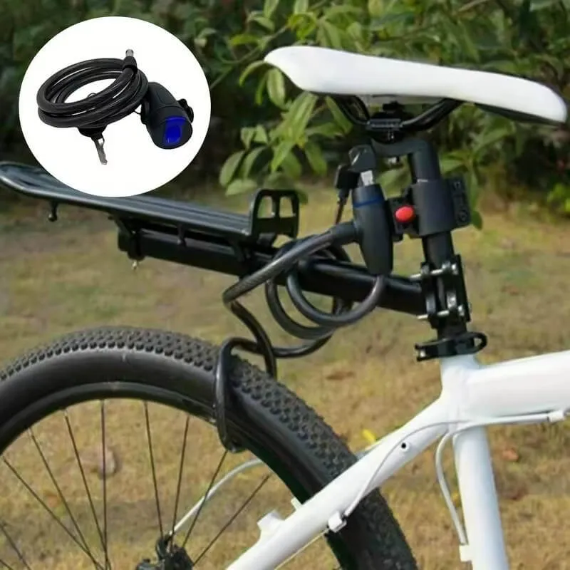 SecureLink™ | Antivol velo avec câble flexible et revêtement anti-rayures compact