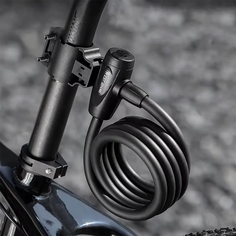 BoltGuard™ | Antivol velo avec câble résistant et revêtement anti-rayures facile à transporter