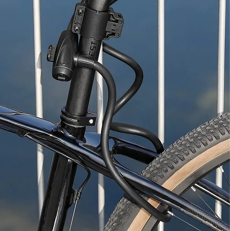 BoltGuard™ | Antivol velo avec câble résistant et revêtement anti-rayures facile à transporter