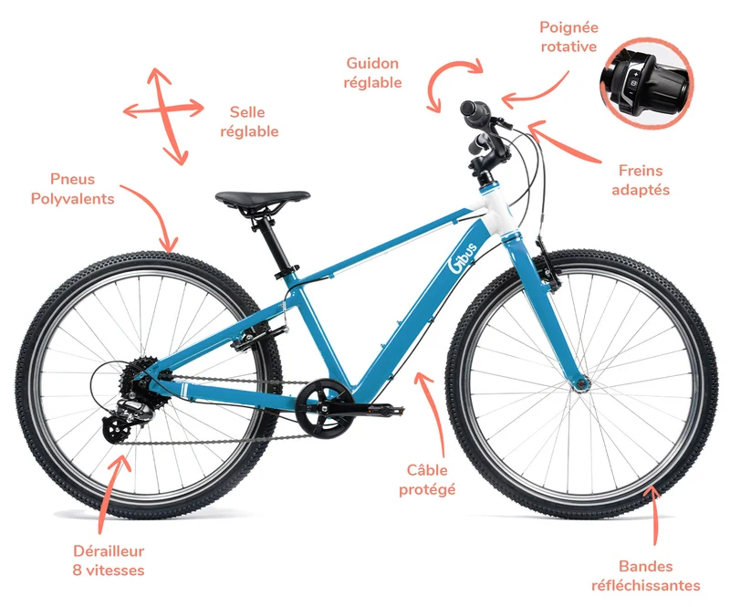 Vélo 24 pouces
