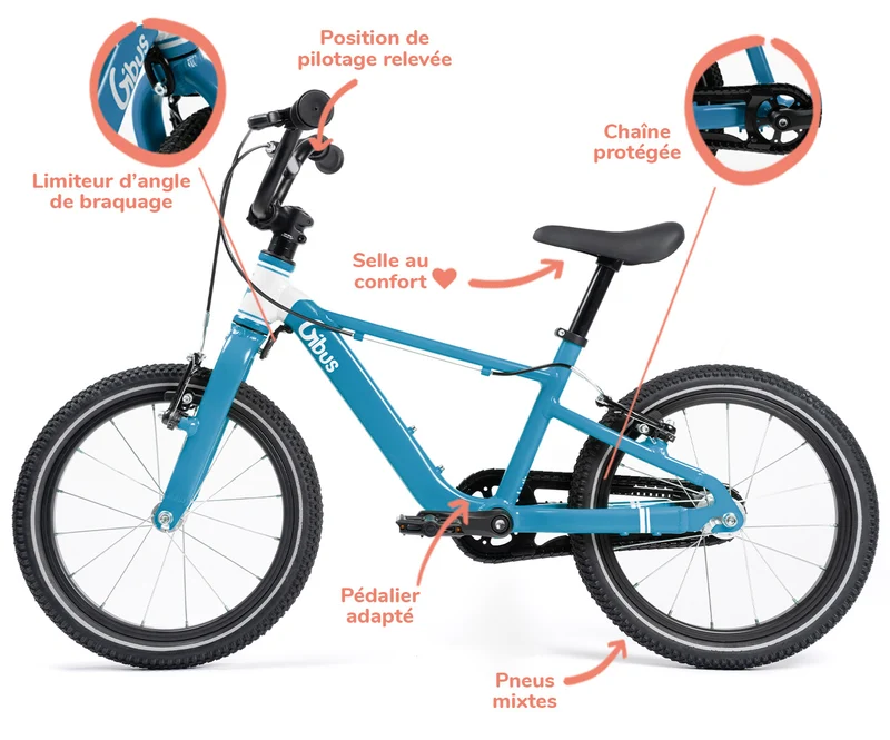 Vélo 16 pouces