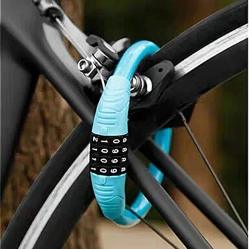 SafeSpin™ | Antivol velo compact avec verrouillage à code et protection anti-rayures