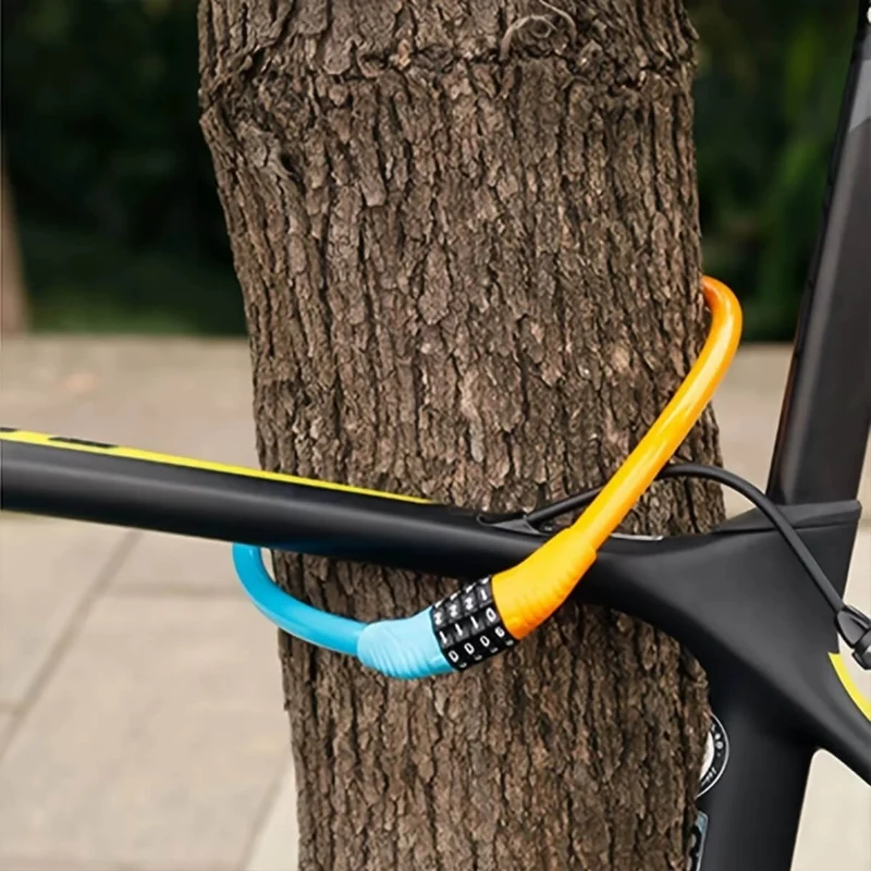 SafeSpin™ | Antivol velo compact avec verrouillage à code et protection anti-rayures