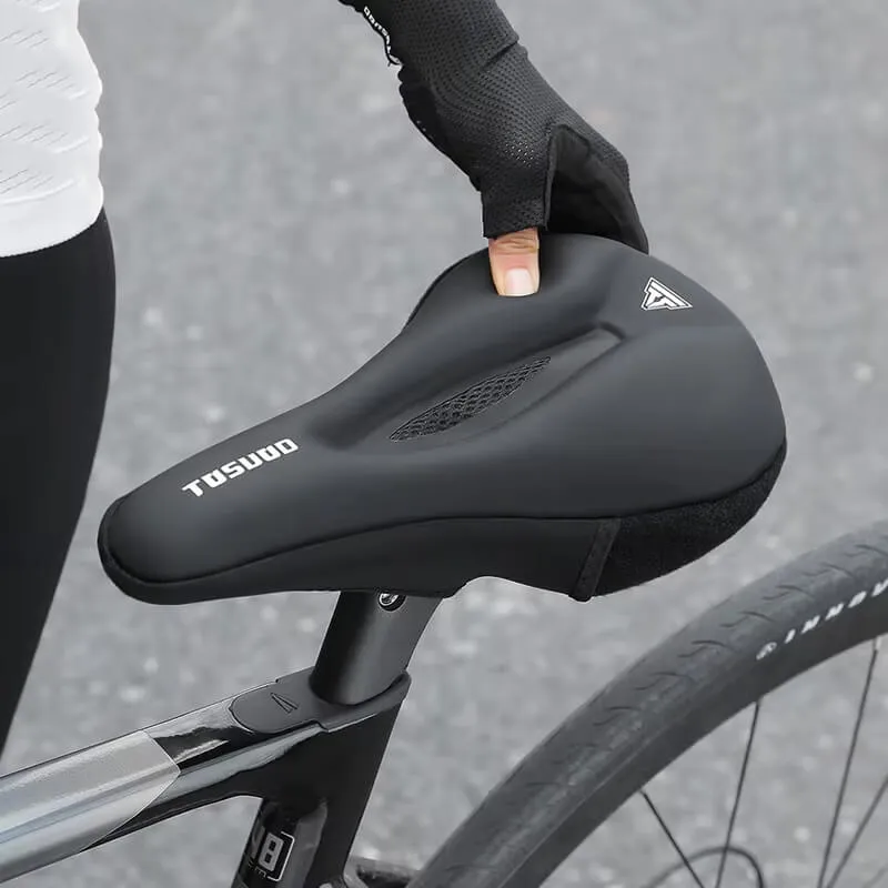 GripSeat™ | Housse de selle avec gel silicone et protection étanche