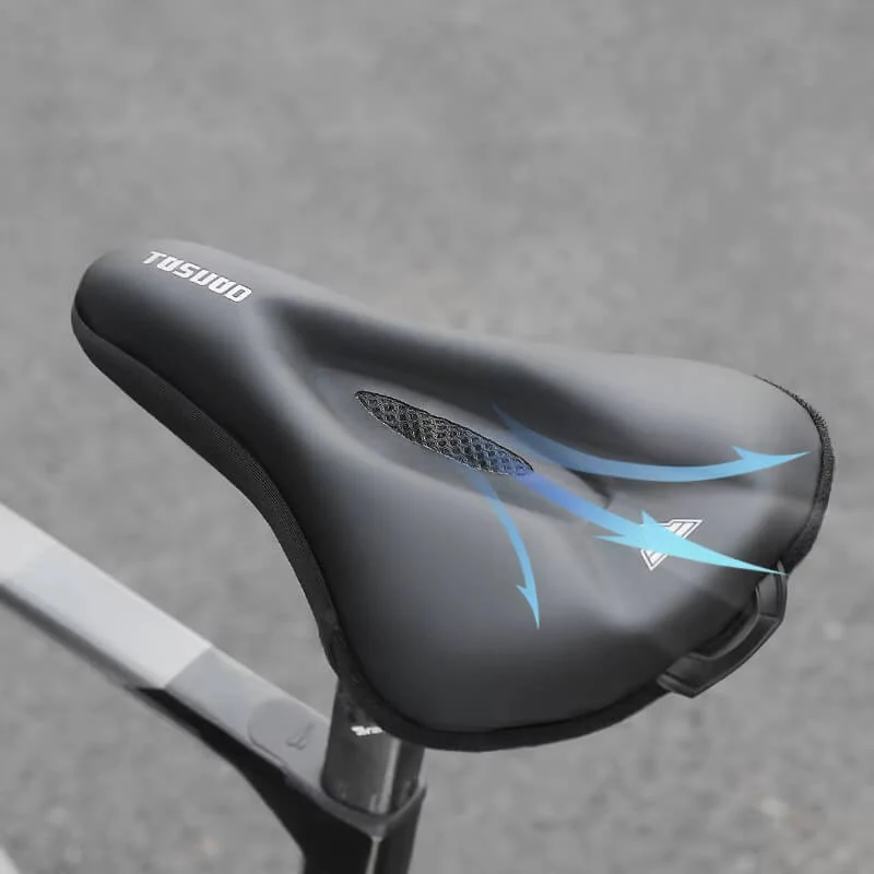 GripSeat™ | Housse de selle avec gel silicone et protection étanche