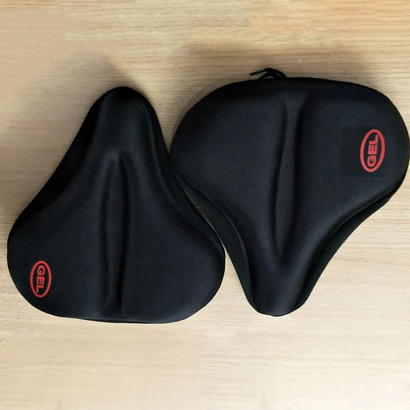 SilkenRide™ | Housse de selle large avec gel amortissant et tissu respirant