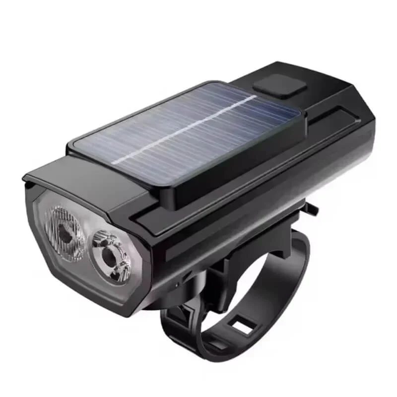 Nocto™ | Eclairage velo solaire avec klaxon intégré pour une autonomie longue durée