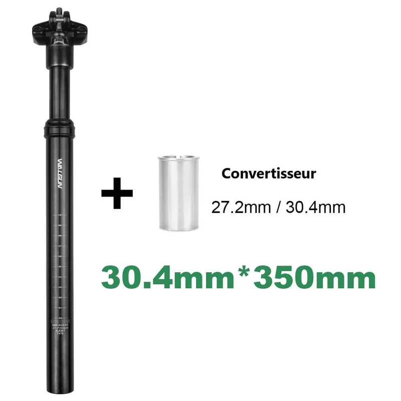 AbsorbiX™ | Tige de selle suspendue avec absorption renforcée et confort ajustable