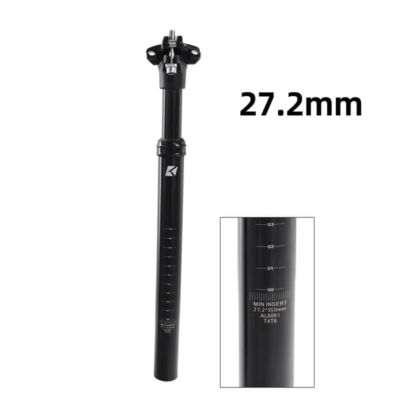 QuadLinkSuspensionPost™ | Tige de selle suspendue avec amorti réglable et soulagement dorsal