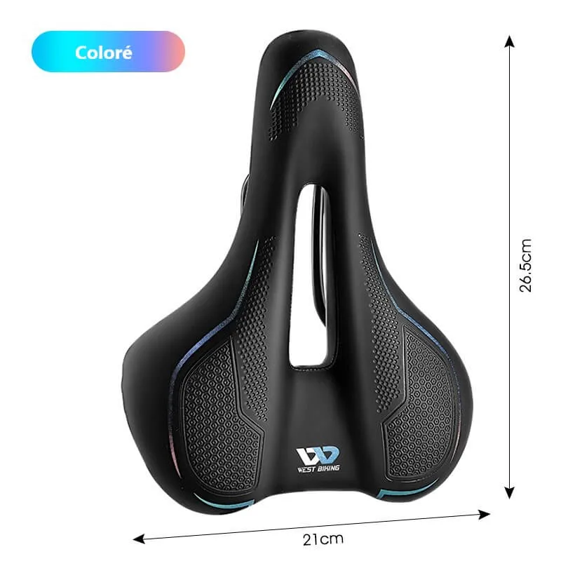 Cloud7R™ | Selle velo confort avec suspension intégrée et stabilité renforcée