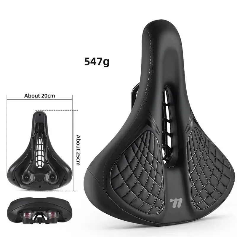 ErgoRide™ | Selle velo confort avec un soutien optimal et absorption des chocs
