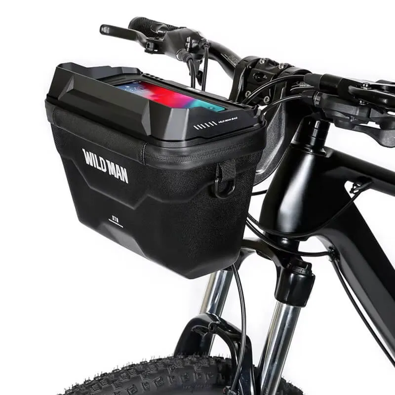 RoadHaven™ | Sacoche guidon vélo 3L étanche et pratique avec écran tactile