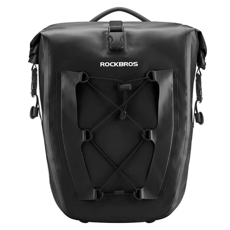 CargoTrail™ | Sacoche velo porte bagage extensible et 100 % imperméable 25-32L