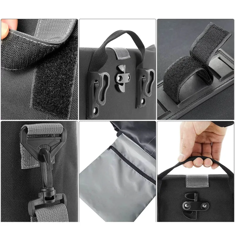 UrbanHauler™ | Sacoche velo porte bagage étanche et polyvalente 14L