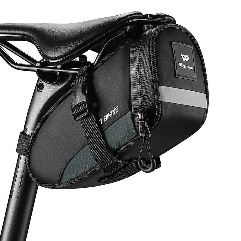 MiniHydroSaddleBag™ | Sacoche de selle compacte avec capacité de 1.2L