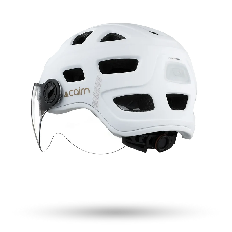 QUARTZ VISOR MAT METALLIC WHITE