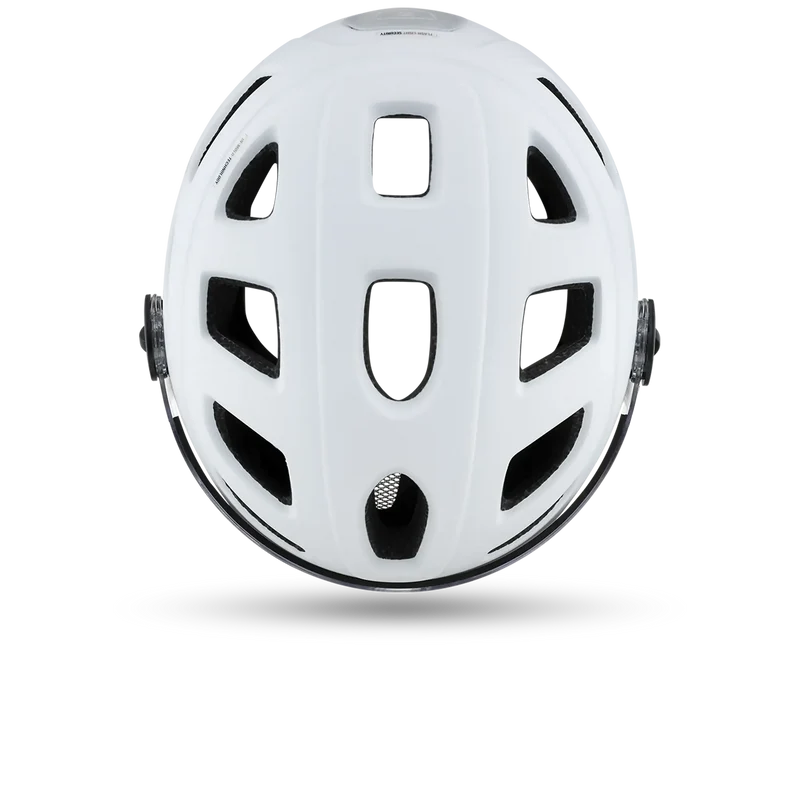 QUARTZ VISOR MAT METALLIC WHITE