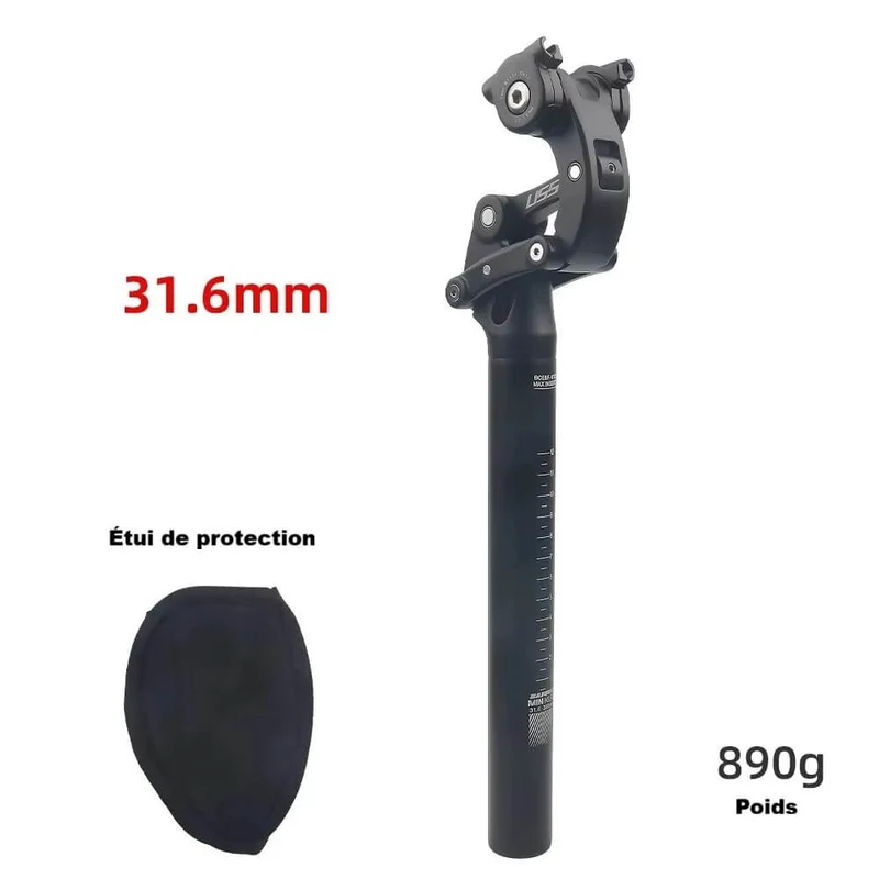 StableRide™ | Tige de selle suspendue avec confort renforcé et stabilité optimale