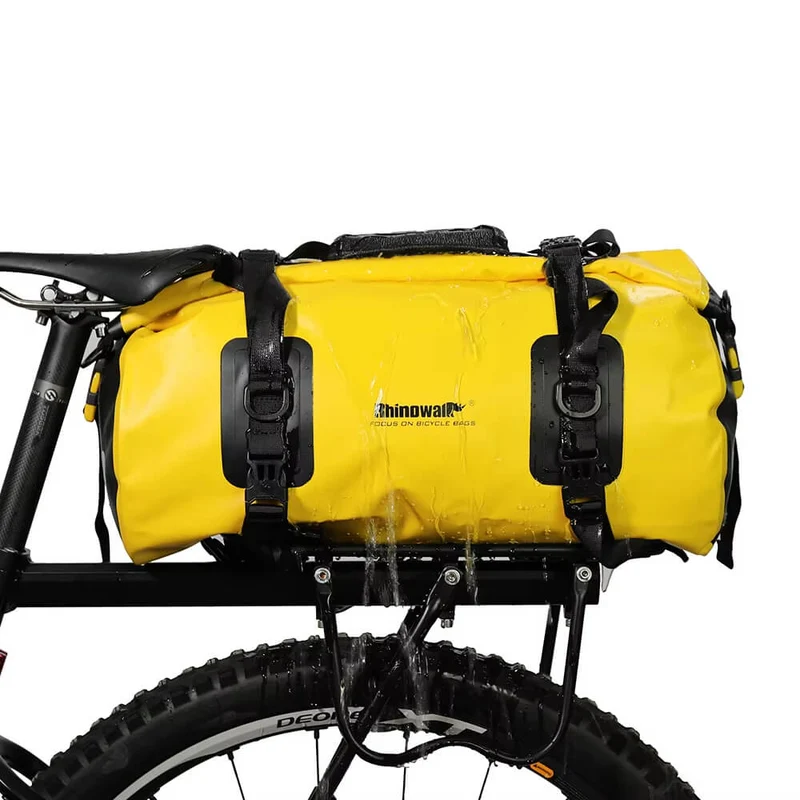 TravelLoad™ | Sacoche velo porte bagage extensible et imperméable 20L-30L