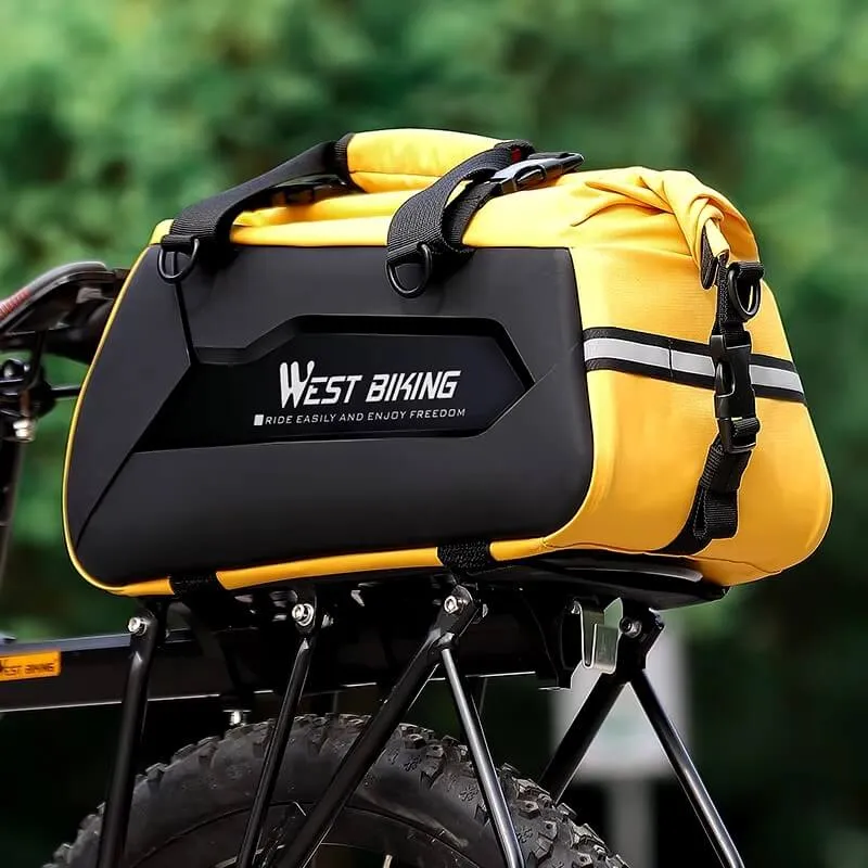 TravelMatePannier™ | Sacoche velo porte bagage extensible et étanche 25L
