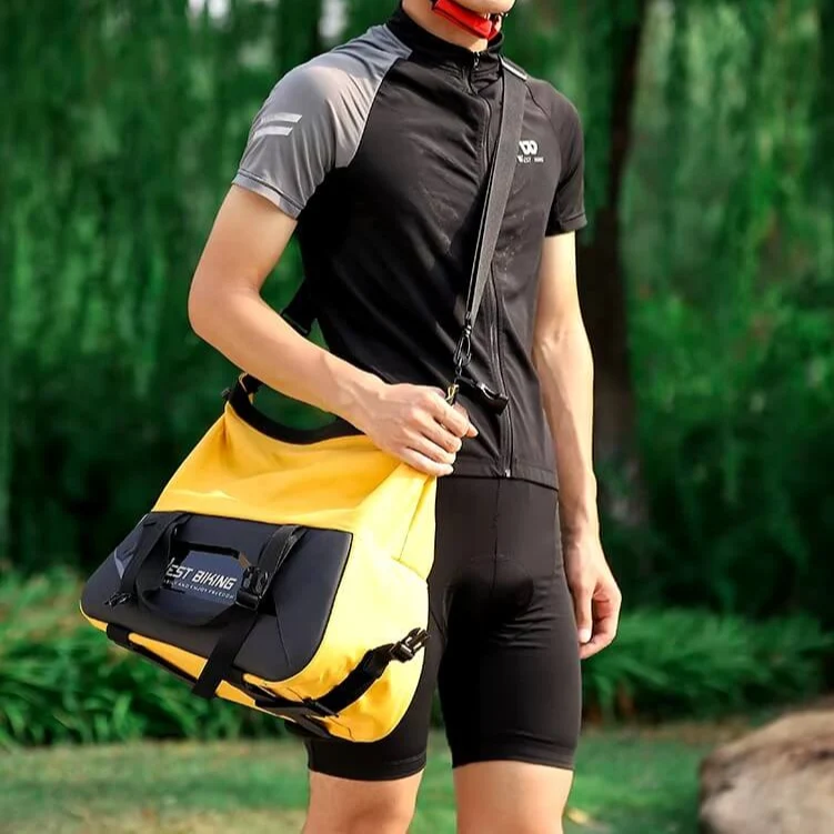 TravelMatePannier™ | Sacoche velo porte bagage extensible et étanche 25L