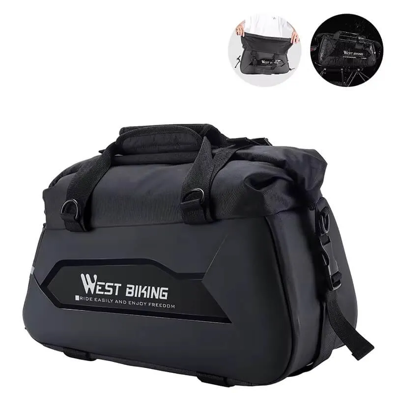 TravelMatePannier™ | Sacoche velo porte bagage extensible et étanche 25L