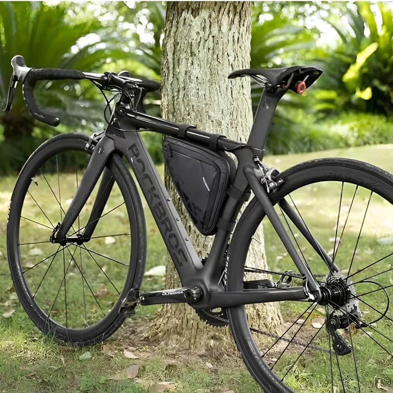 GripStash™ | Sacoche cadre velo légère et imperméable 1.5L