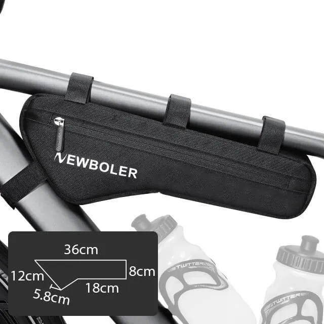 CargoMate™ | Sacoche cadre velo étanche et stable : 2 Modèles