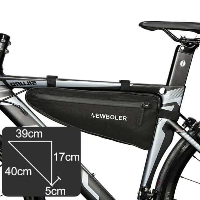 CargoMate™ | Sacoche cadre velo étanche et stable : 2 Modèles