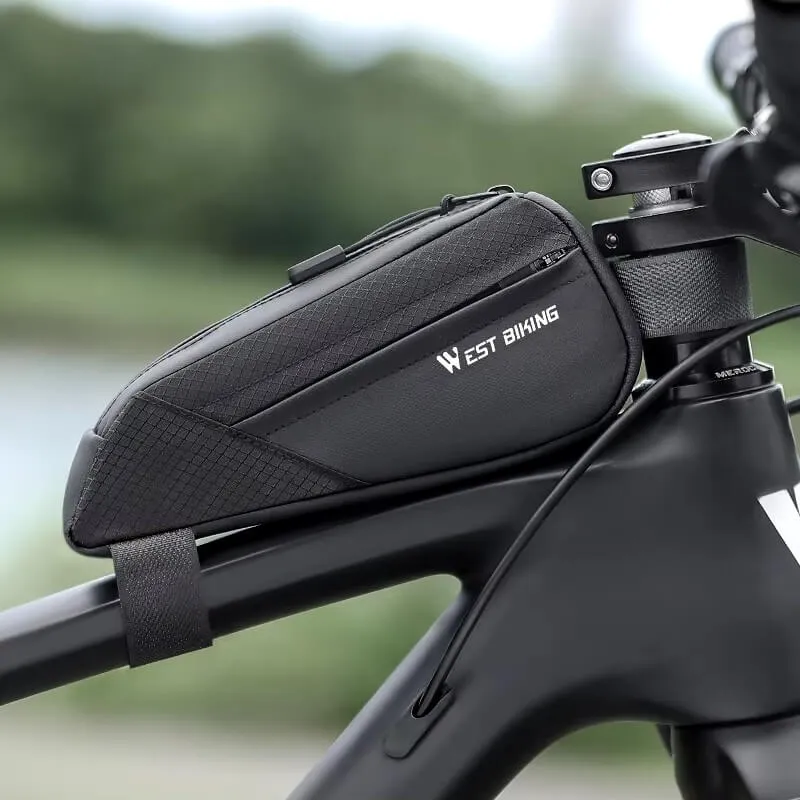 RoadFrame™ | Sacoche cadre velo compacte avec fixation stable