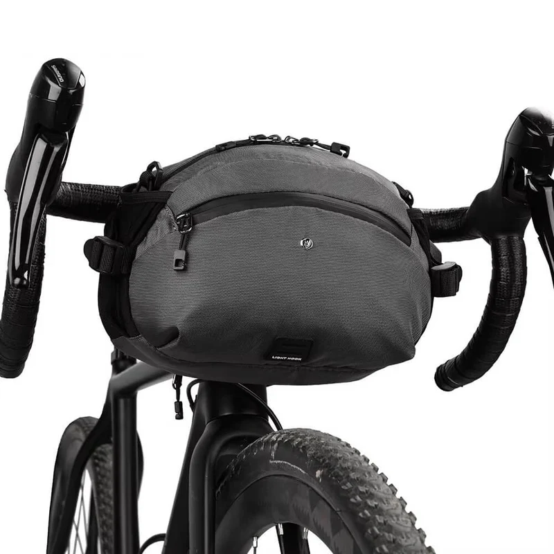 TravelGrip™ | Sacoche guidon vélo étanche avec sortie pour écouteurs