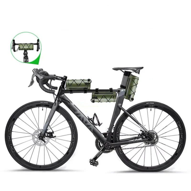 BikeBeacon™ | Sacoche guidon vélo étanche et multifonctionnelle 2.5L