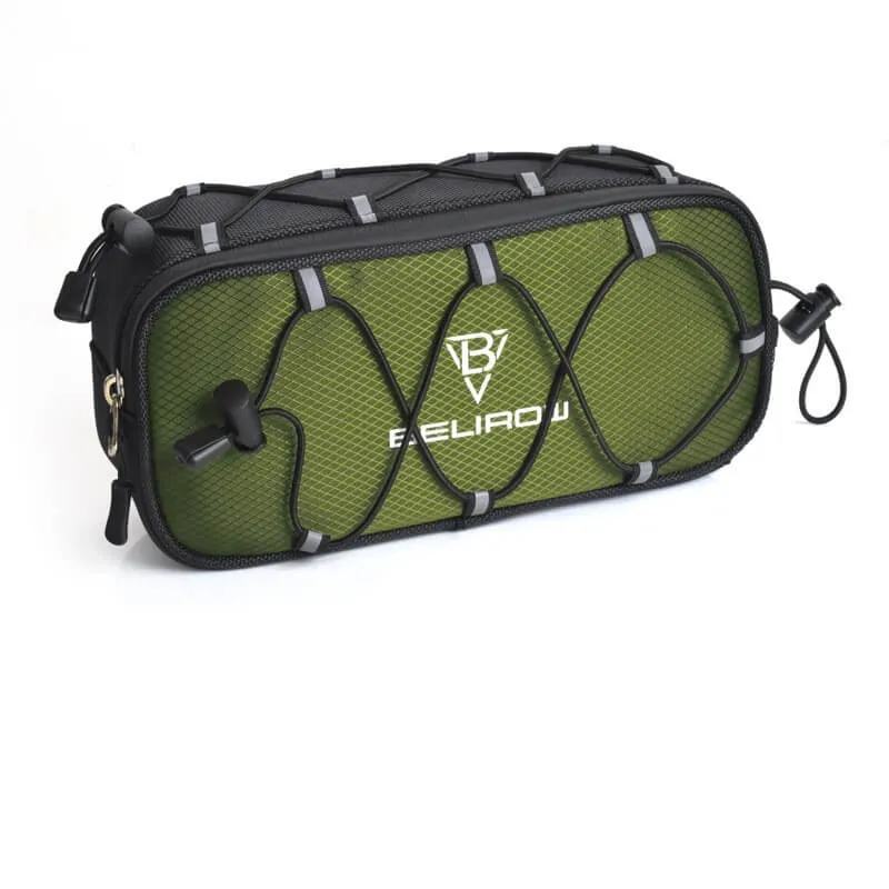 TrailTote™ | Sacoche guidon vélo 2.1/4.3L avec bandes réfléchissantes