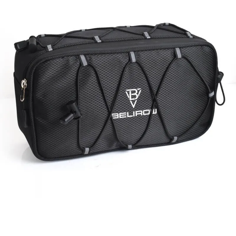TrailTote™ | Sacoche guidon vélo 2.1/4.3L avec bandes réfléchissantes