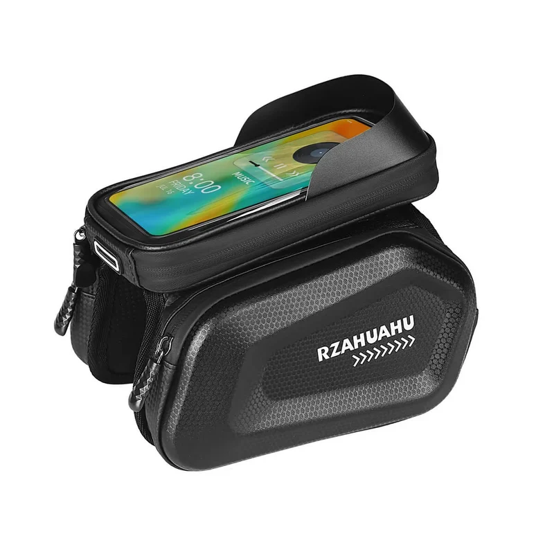 FrameTote™ | Sacoche velo telephone avec fenêtre tactile et structure renforcée