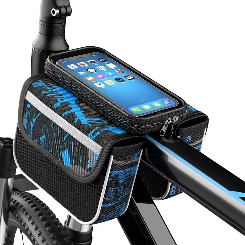 PathSack™ | Sacoche velo telephone étanche avec rangements compartimentés
