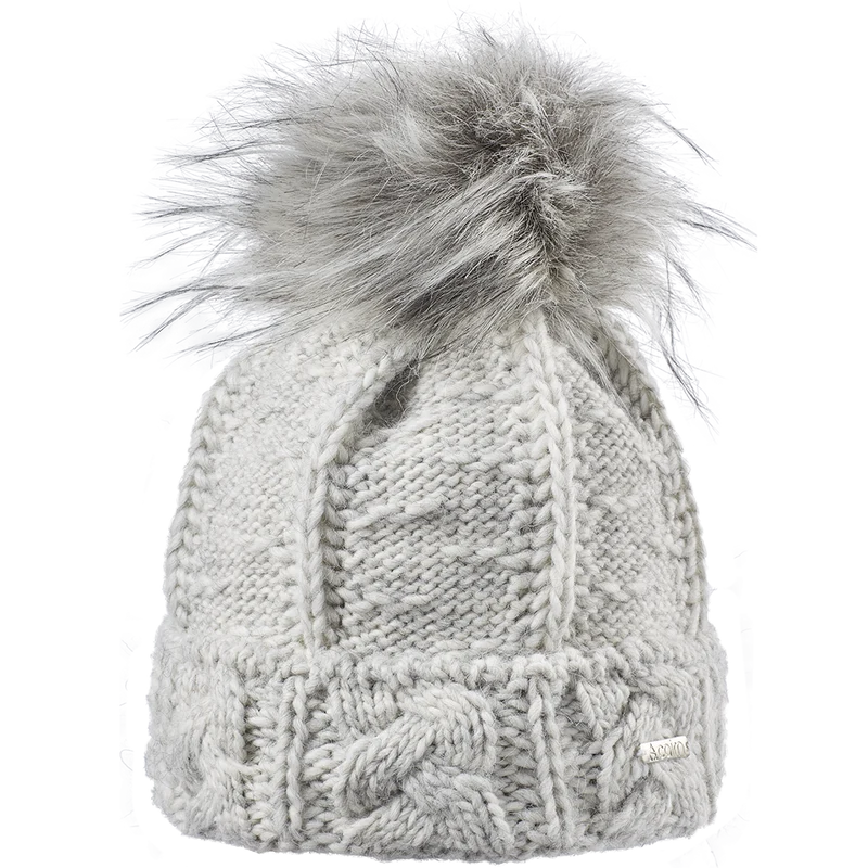 SANDRA HAT WHITE CHINE