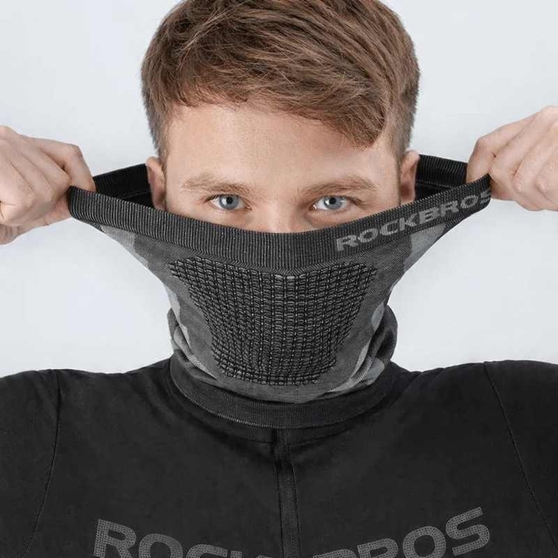 ThermalBikyNeckGaiter™ | Tour de cou velo coupe-vent et respirant