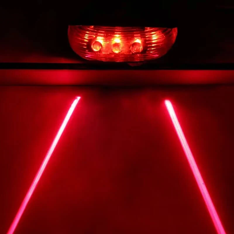 LaserBeam™ | Feu arriere velo avec laser de sécurité