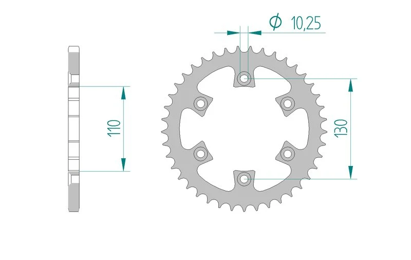 Couronne AFAM 95300 - 41 dents