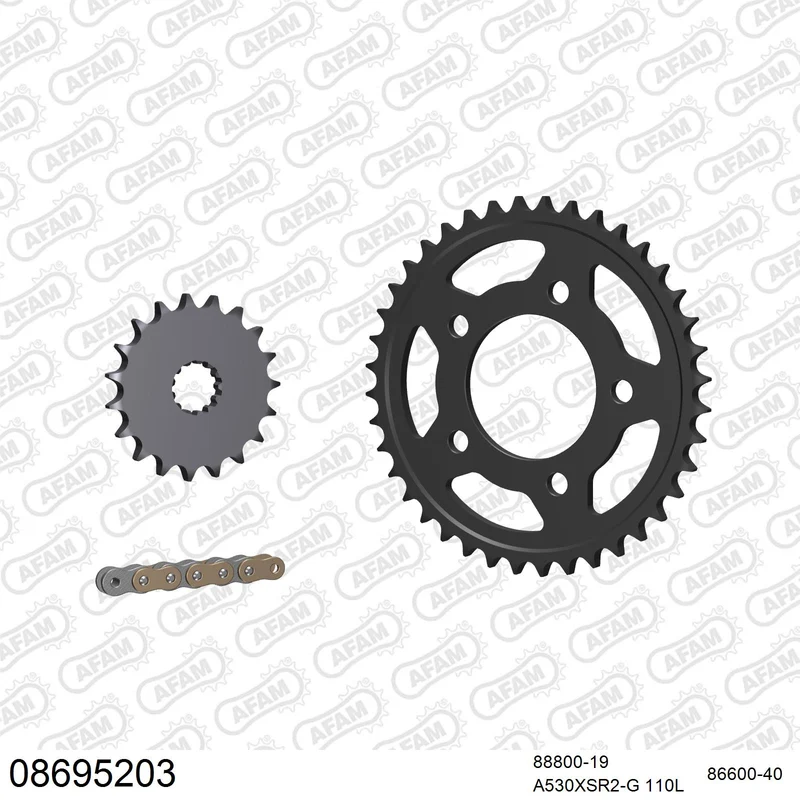 Pignon AFAM 88800 - 19 dents
