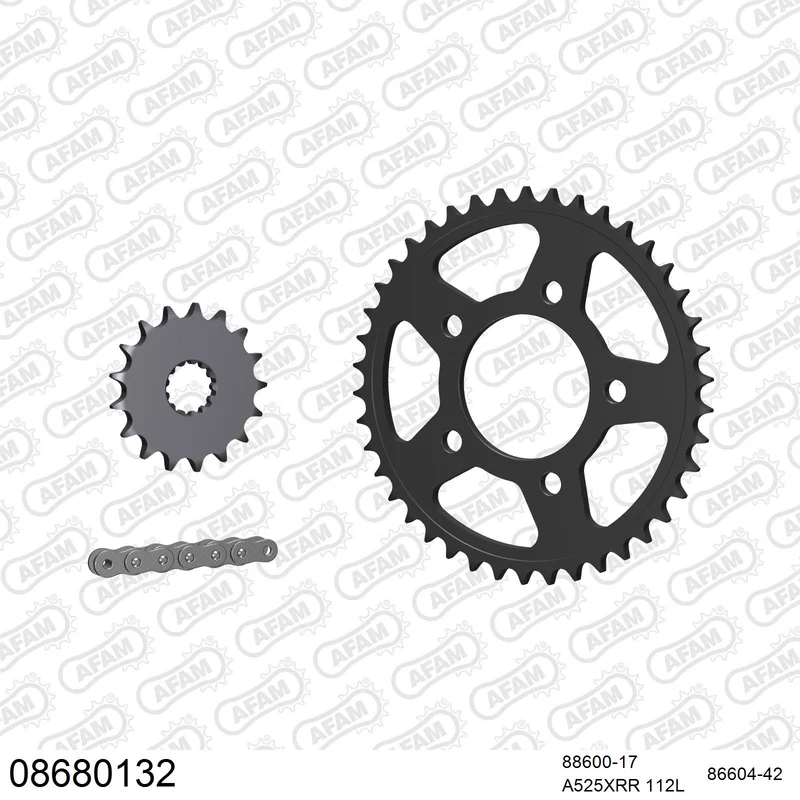 Pignon AFAM 88600 - 17 dents