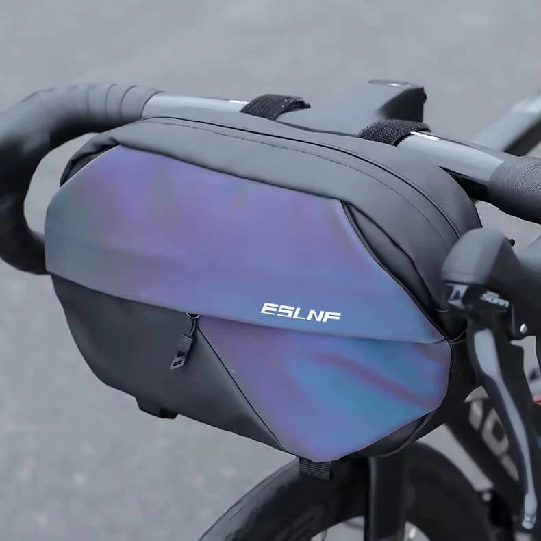 TrailCase™ | Sacoche guidon vélo réfléchissante et polyvalente