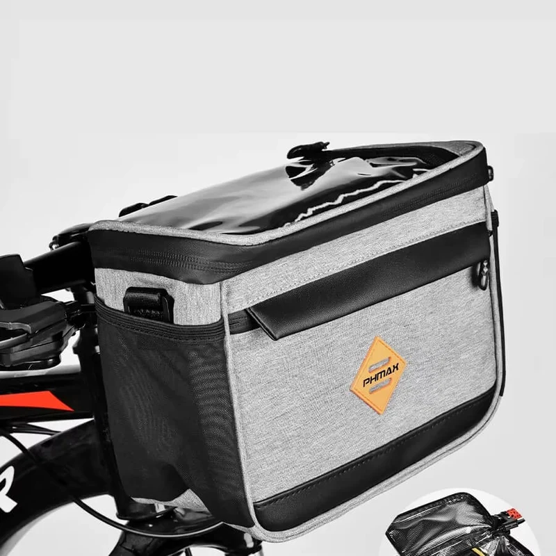 AdventureHold™ | Sacoche guidon vélo 4.5L isotherme avec écran tactile