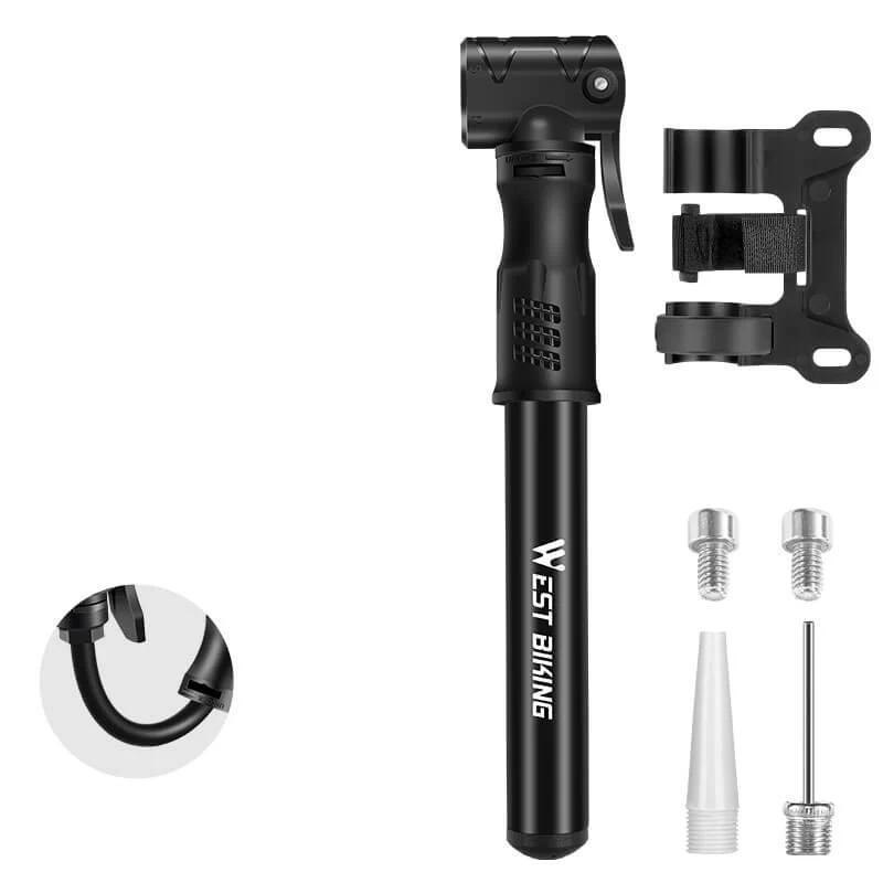 MicPump™ | Pompe a velo portable pour valves Presta et Schrader
