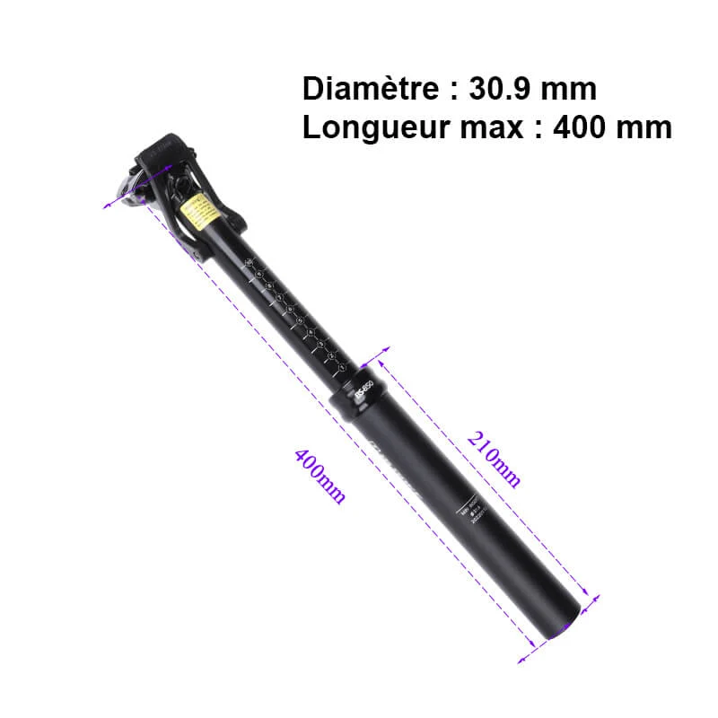 AdjustPost™ | Tige de selle avec réglage précis pour adapter ta position