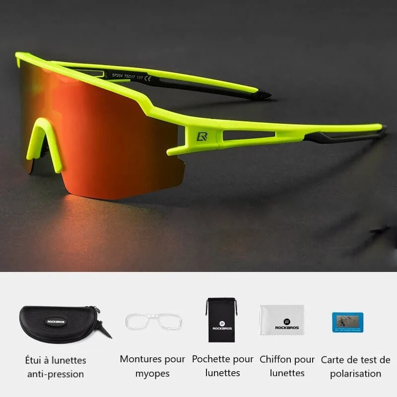 RacBikeGlasses™ | Lunette velo photochromique avec protection UV