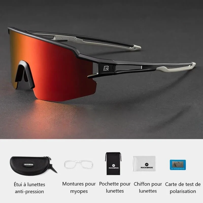 RacBikeGlasses™ | Lunette velo photochromique avec protection UV