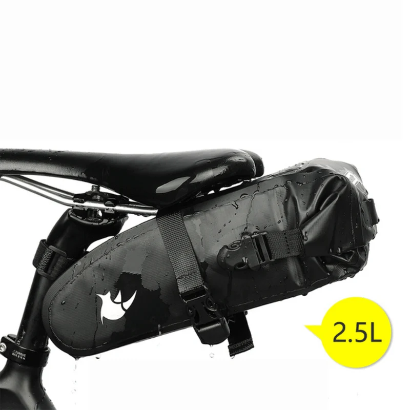 ProofSaddleExtraCap™ | Sacoche de selle étanche et spacieuse 1.5/2.5L