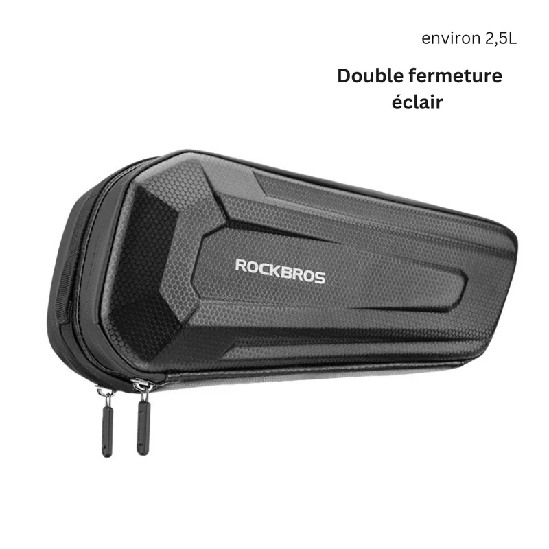 ProofFrameSatchel™ | Sacoche cadre velo imperméable et spacieuse 1.5/2.5L